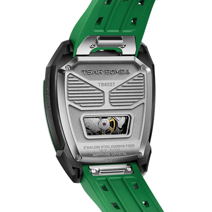 Tsarbomba Reactor-Core Decay Mechanical Carbon Fiber Watch