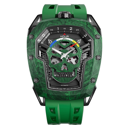 Tsarbomba Reactor-Core Decay Mechanical Carbon Fiber Watch