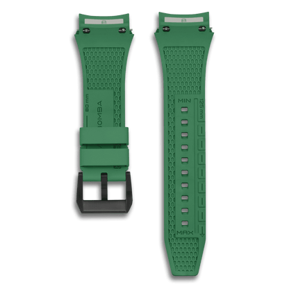 TSAR BOMBA Dark Matter Fluororubber Replacement Watch Strap