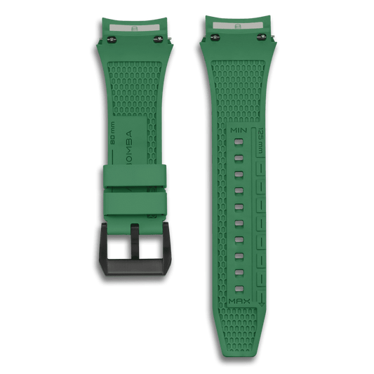 TSAR BOMBA Dark Matter Fluororubber Replacement Watch Strap