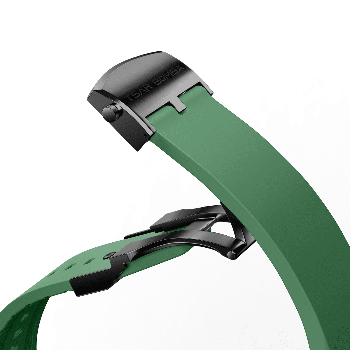 TSAR BOMBA Dark Matter Interchangeable Watch Strap With Clasp