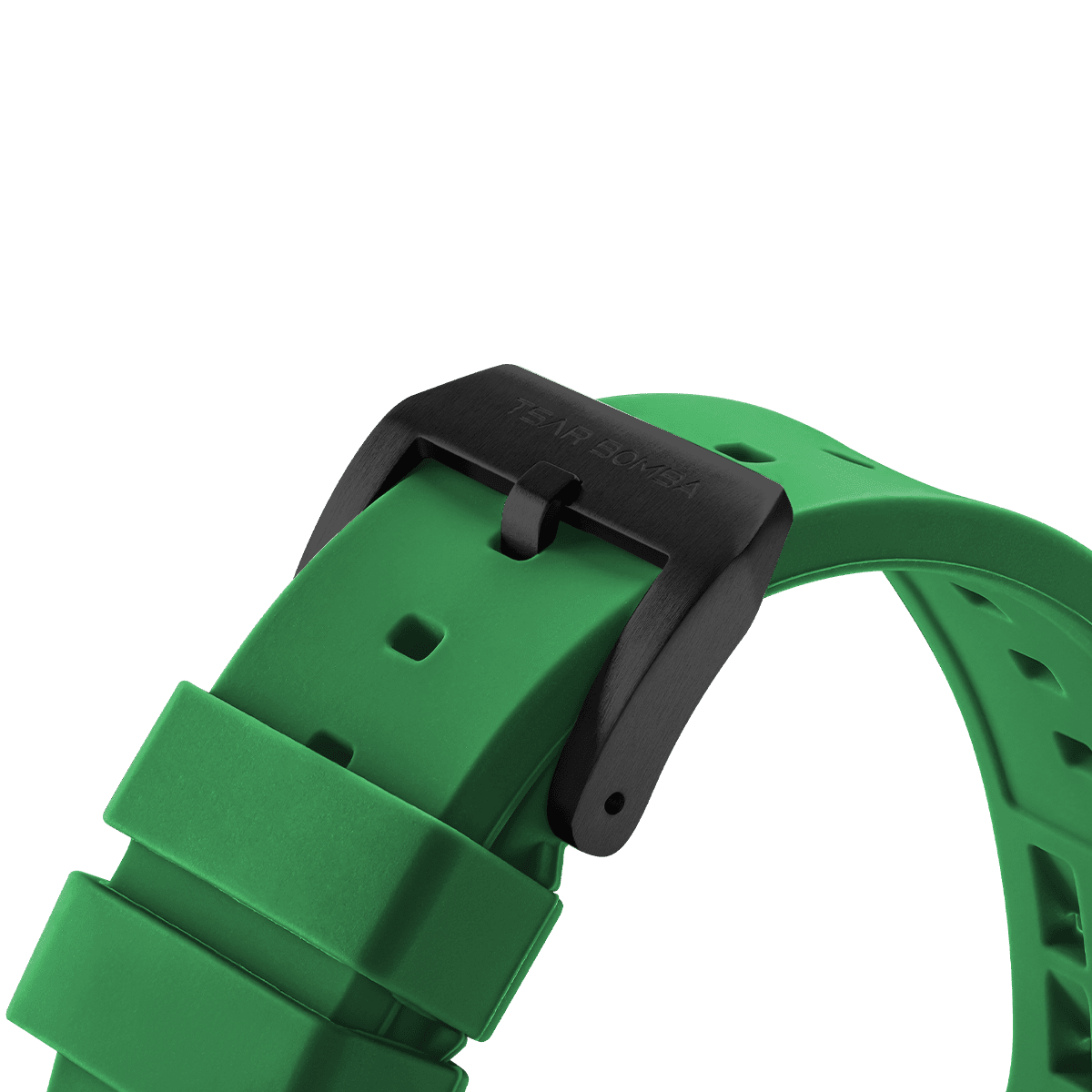 Tsarbomba Light Matter Interchangeable Fluororubber Replacement Watch Strap