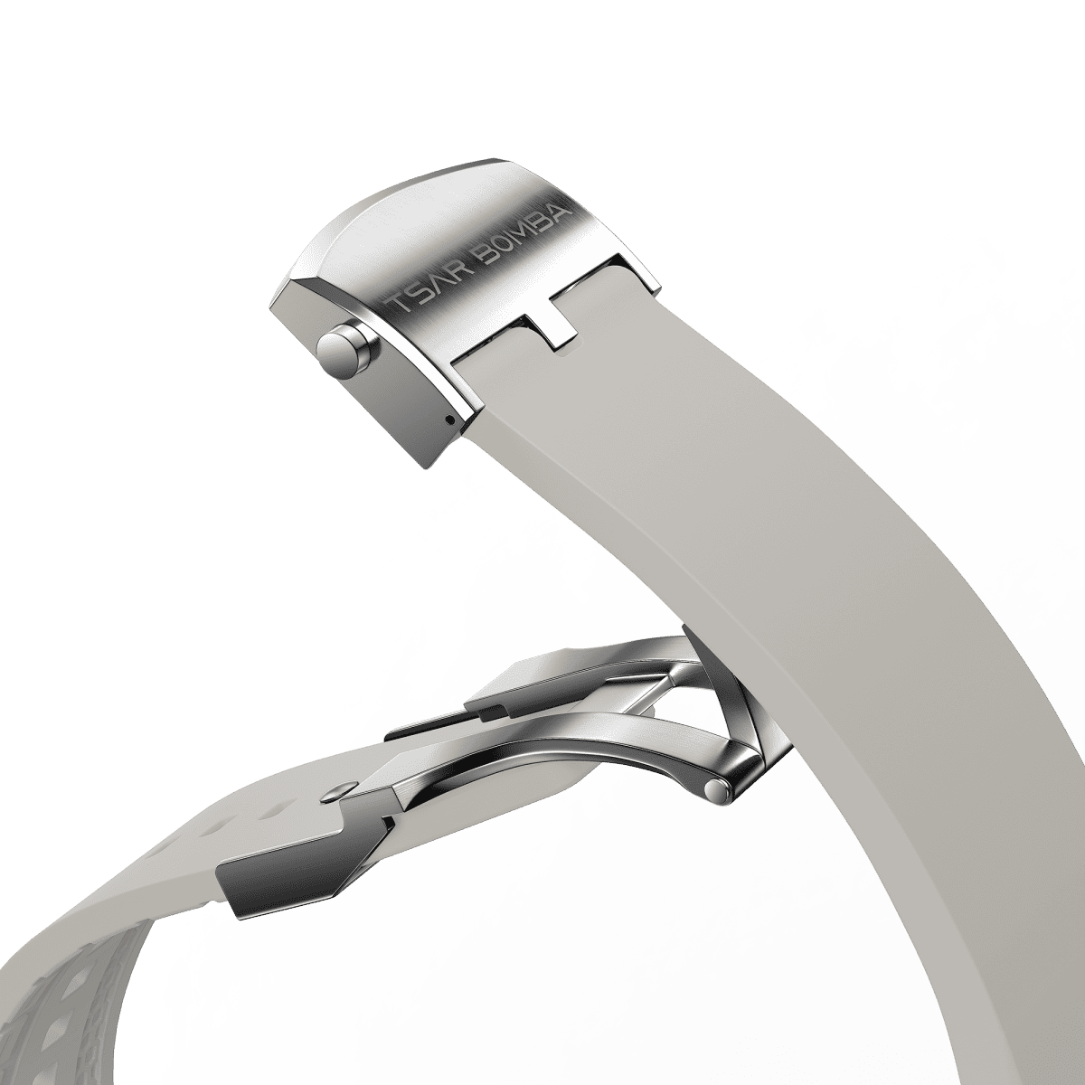 TSAR BOMBA Dark Matter Interchangeable Watch Strap With Clasp