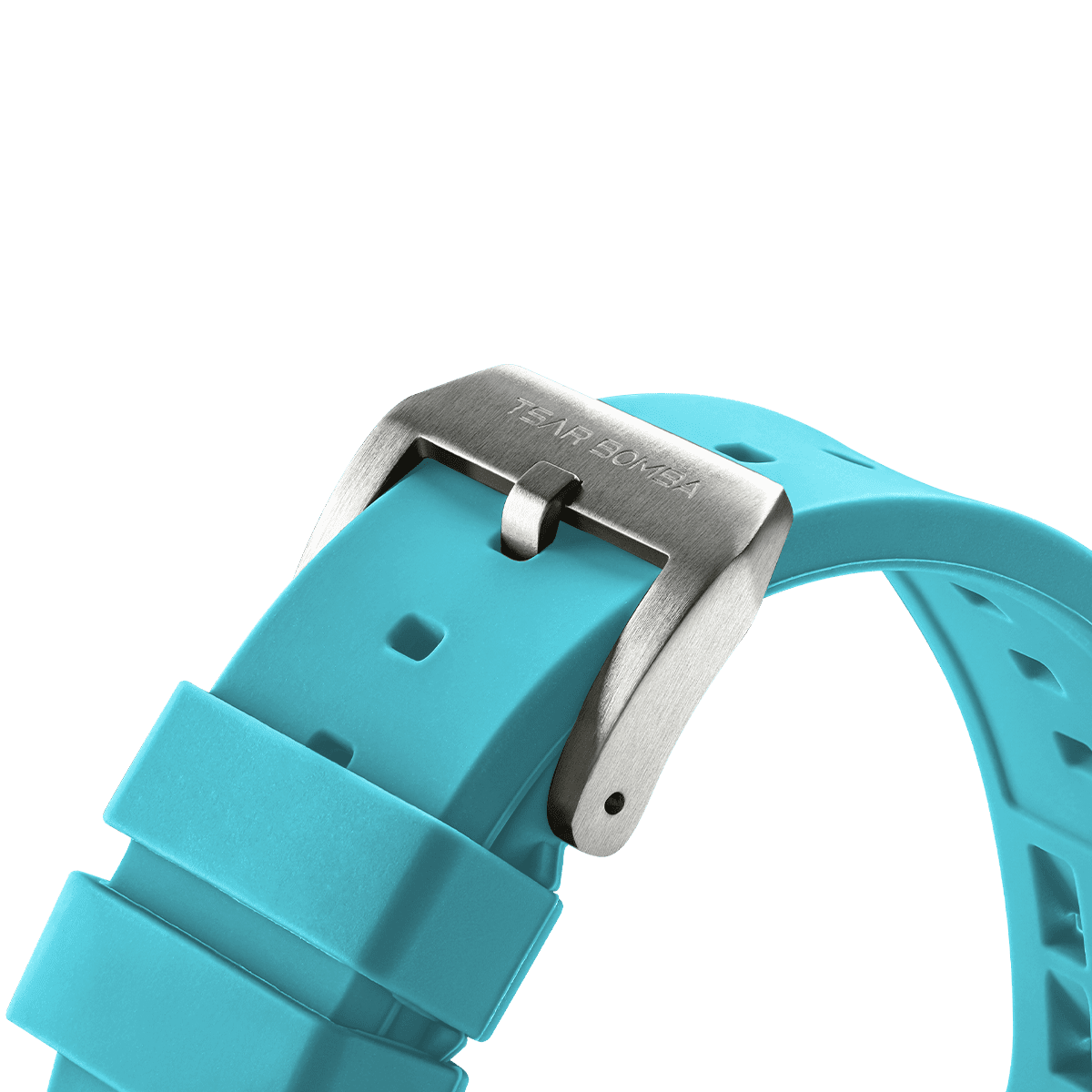 Tsarbomba Atomic Interchangeable Watch Strap Fluororubber Classic or Deployant Clasp