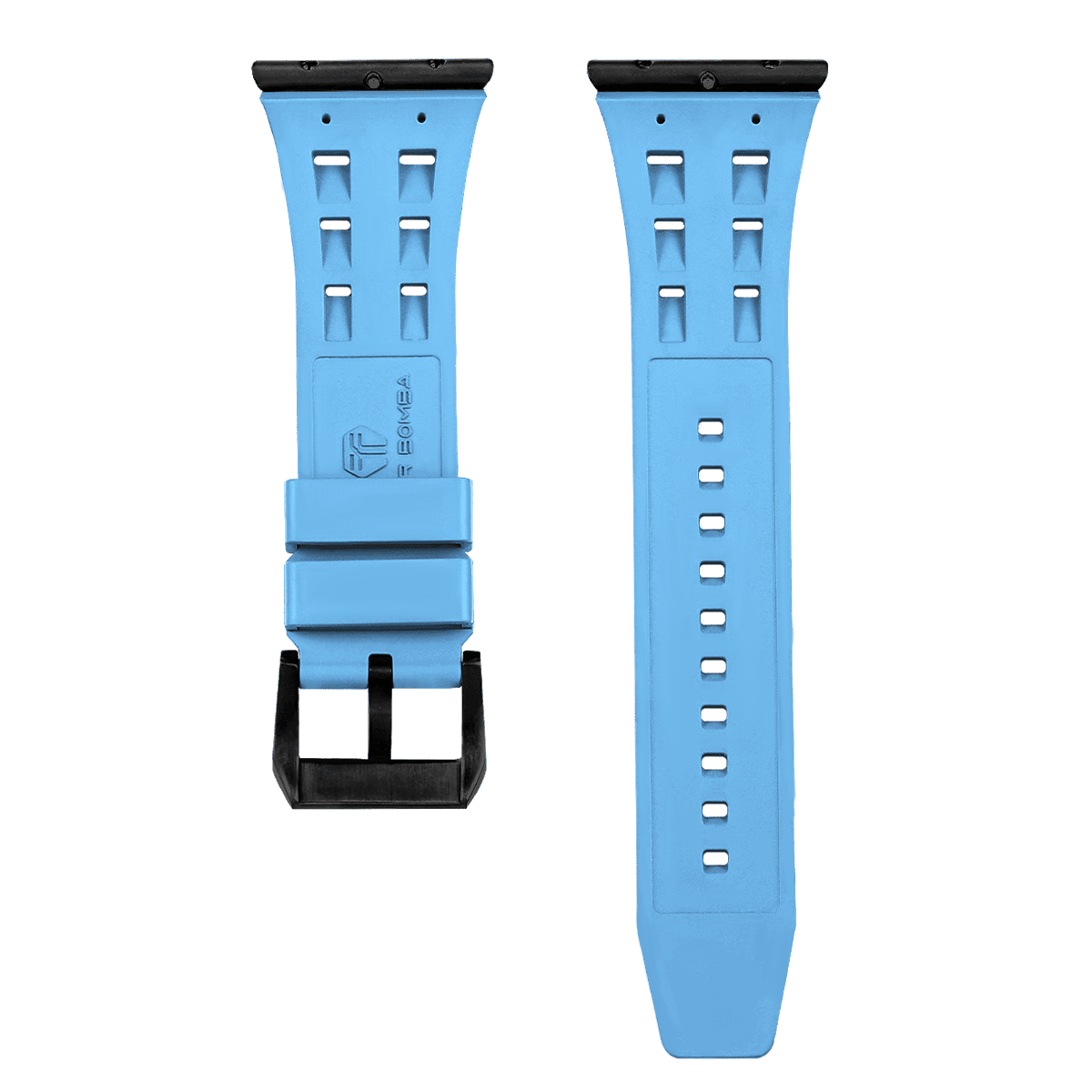 Tsarbomba TB8210 and TB8211 Replacement Watch Strap Quick-Release Fluororubber