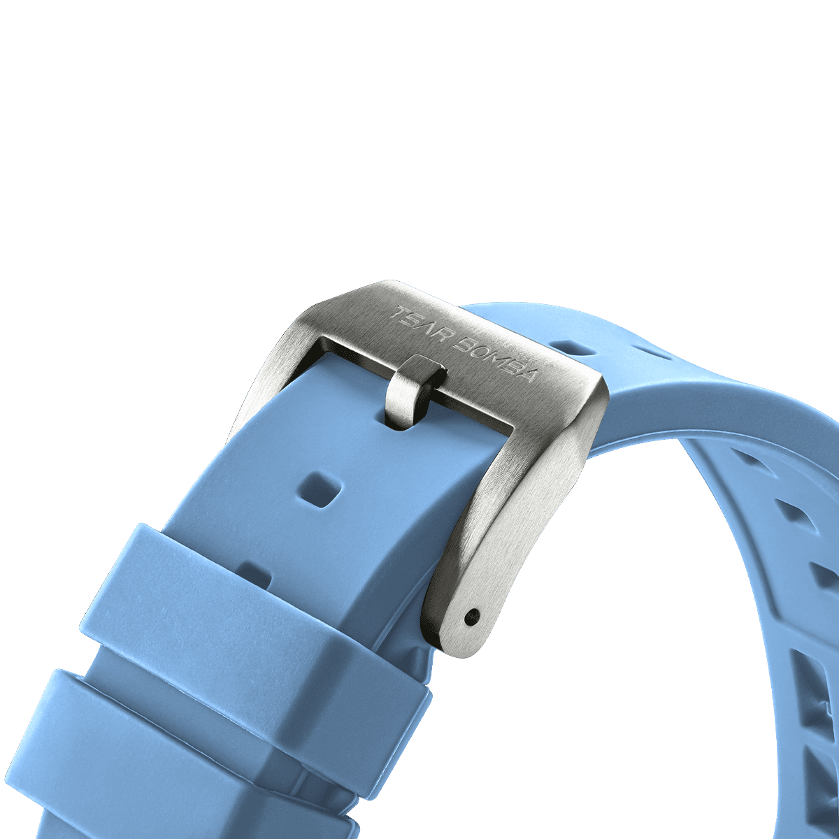 Tsarbomba Light Matter Interchangeable Fluororubber Replacement Watch Strap