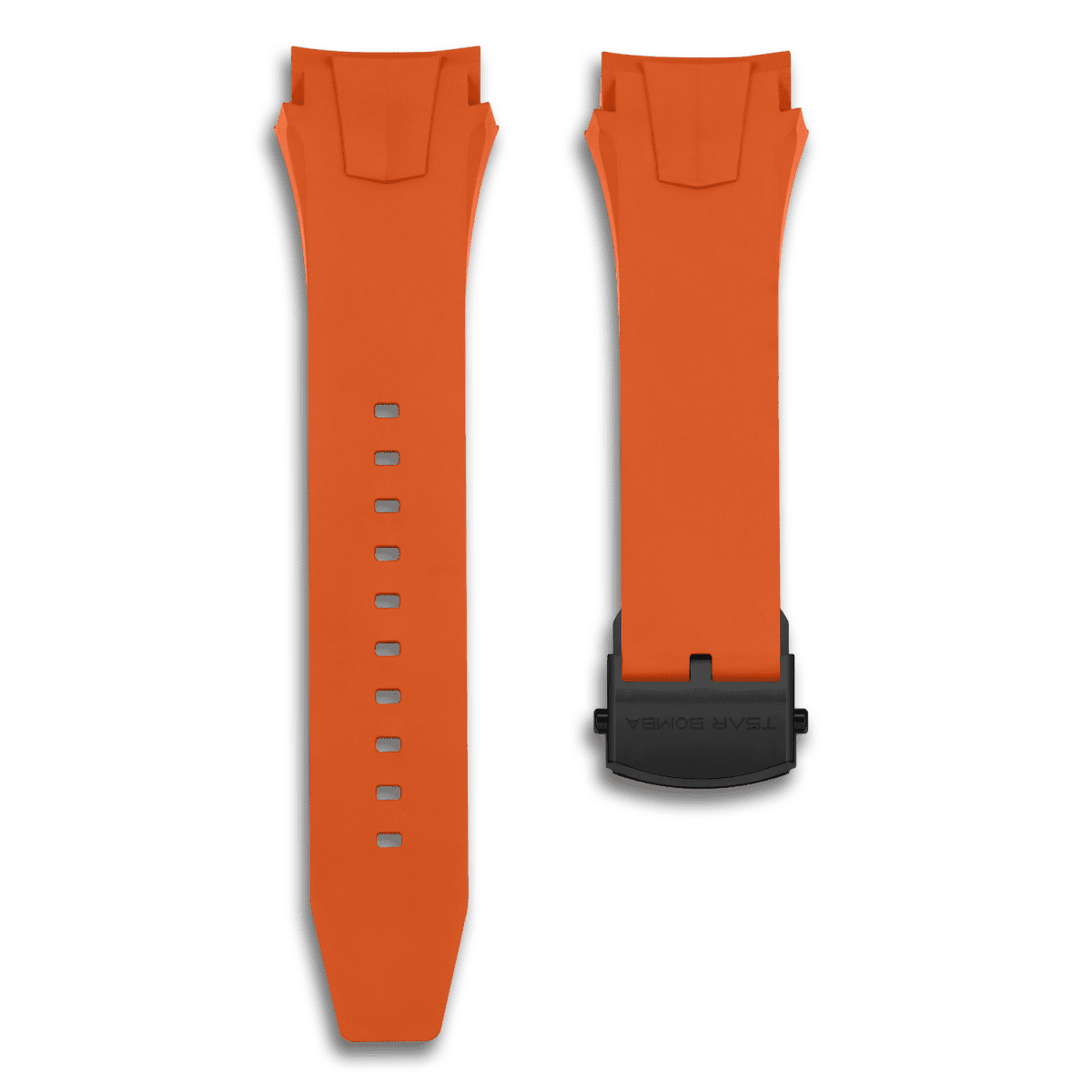TSAR BOMBA Dark Matter Fluororubber Replacement Watch Strap
