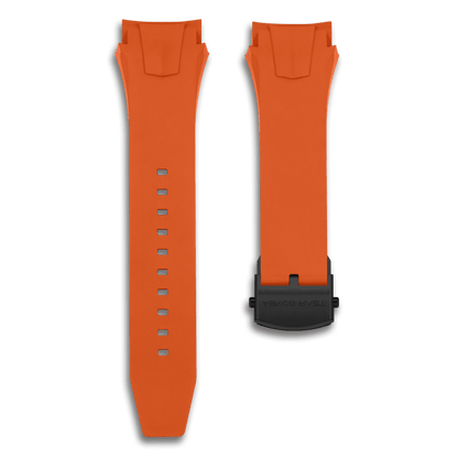 TSAR BOMBA Dark Matter Fluororubber Replacement Watch Strap