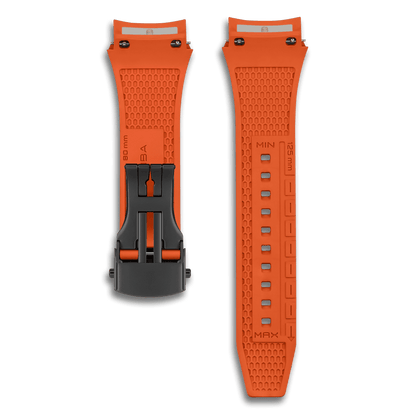 TSAR BOMBA Dark Matter Fluororubber Replacement Watch Strap
