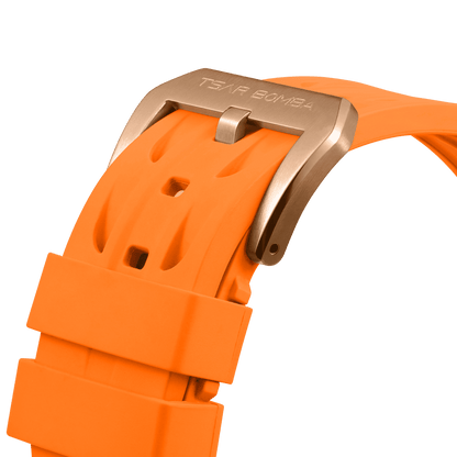 Tsarbomba Reactor Interchangeable Fluororubber Watch Strap