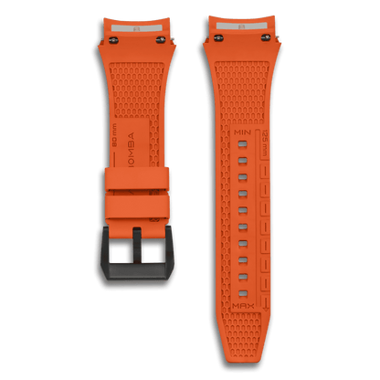 TSAR BOMBA Dark Matter Fluororubber Replacement Watch Strap
