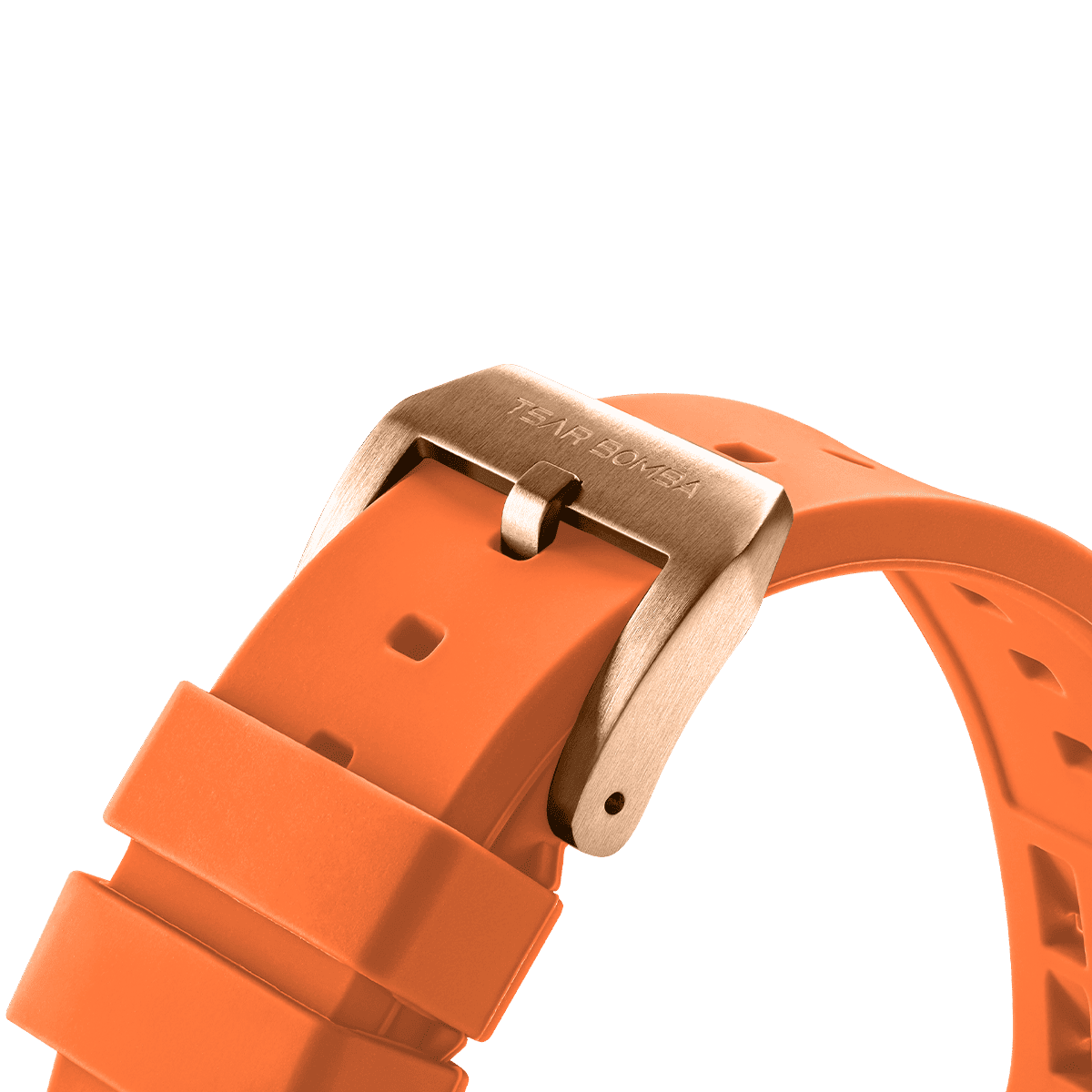 Tsarbomba Light Matter Interchangeable Fluororubber Replacement Watch Strap