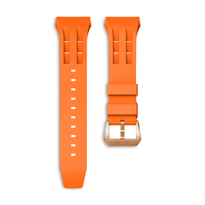 Tsarbomba Neutron Fluororubber Interchangeable Watch Strap for Daily Wear