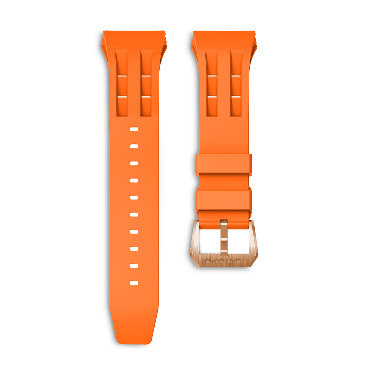 Tsarbomba Atomic Interchangeable Watch Strap Fluororubber Classic or Deployant Clasp