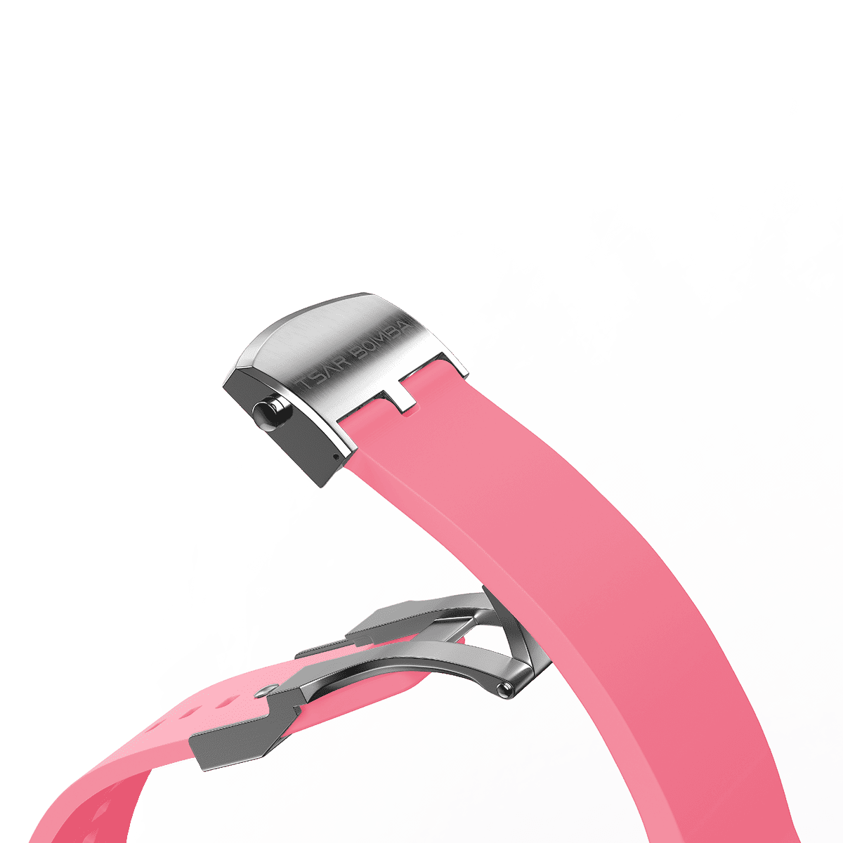 Tsarbomba Neutron Fluororubber Interchangeable Watch Strap for Daily Wear