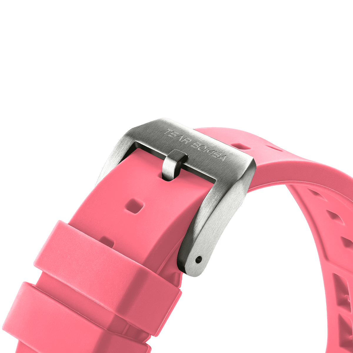 Tsarbomba Atomic Interchangeable Watch Strap Fluororubber Classic or Deployant Clasp