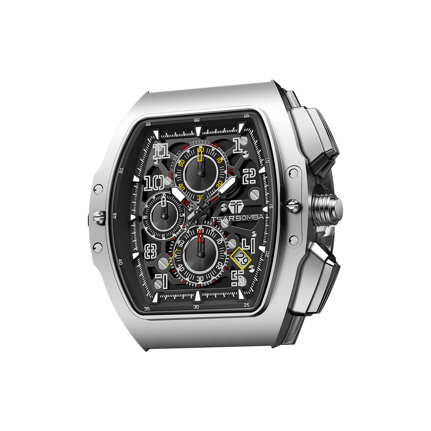 Tsarbomba Atomic TB8214 2-in-1 Interchangeable Calendar Watch