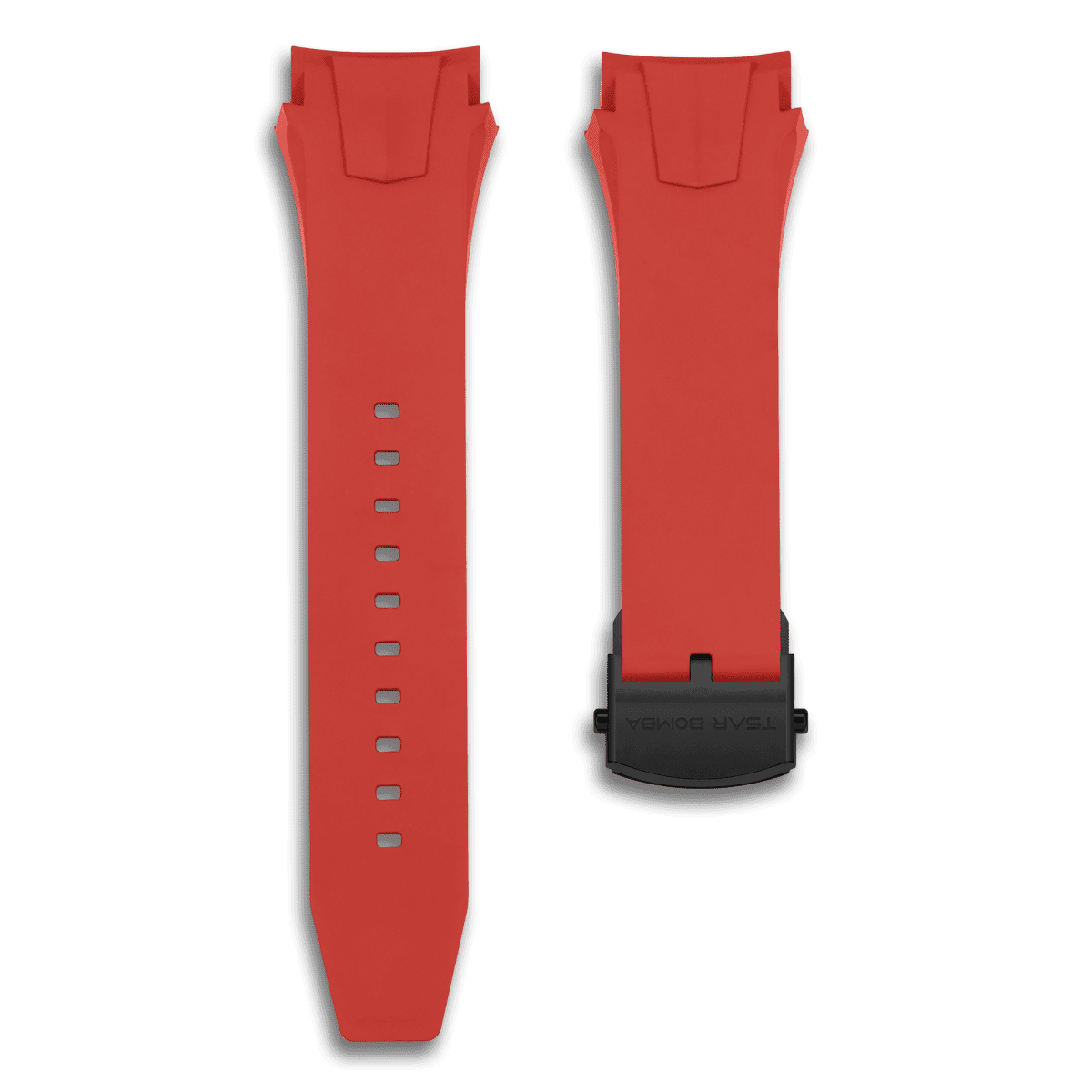 TSAR BOMBA Dark Matter Fluororubber Replacement Watch Strap