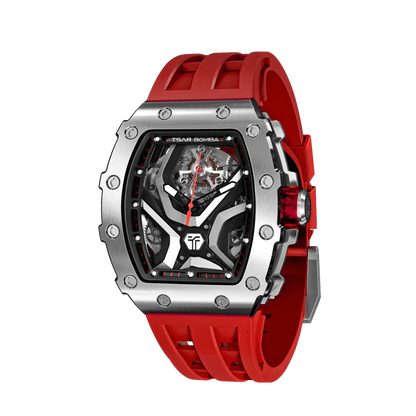TSAR BOMBA Elemental-TB8206A Men's Tonneau Automatic Sport Watch