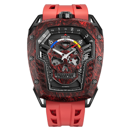 Tsarbomba Reactor-Core Decay Mechanical Carbon Fiber Watch