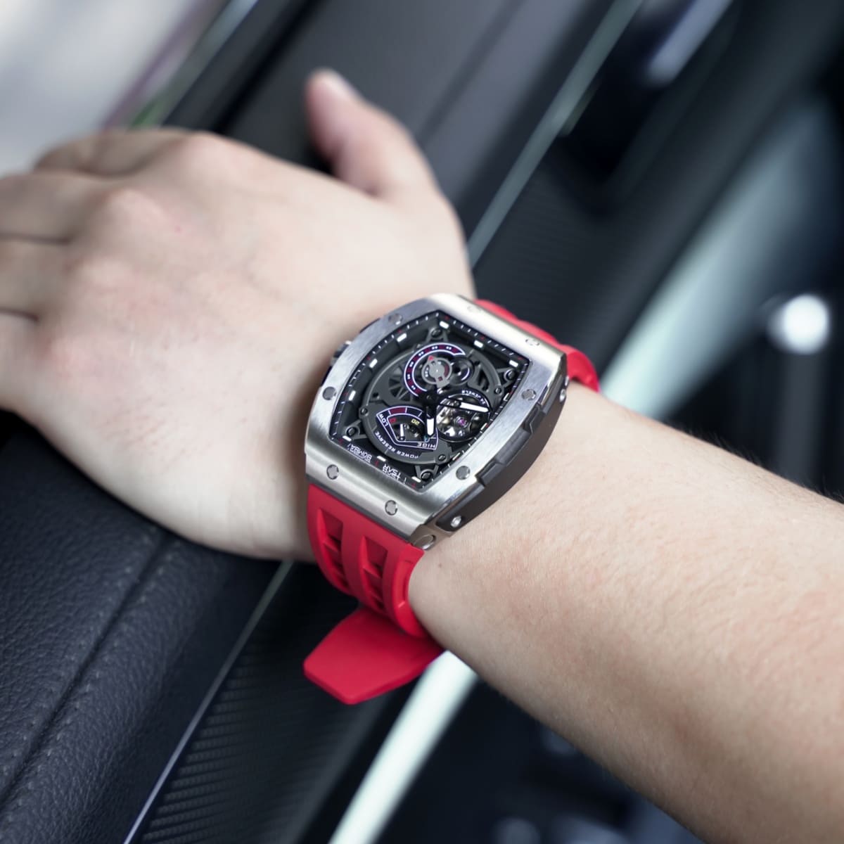 Tsarbomba Elemental TB8210A Men's Luxury Chronograph Watch