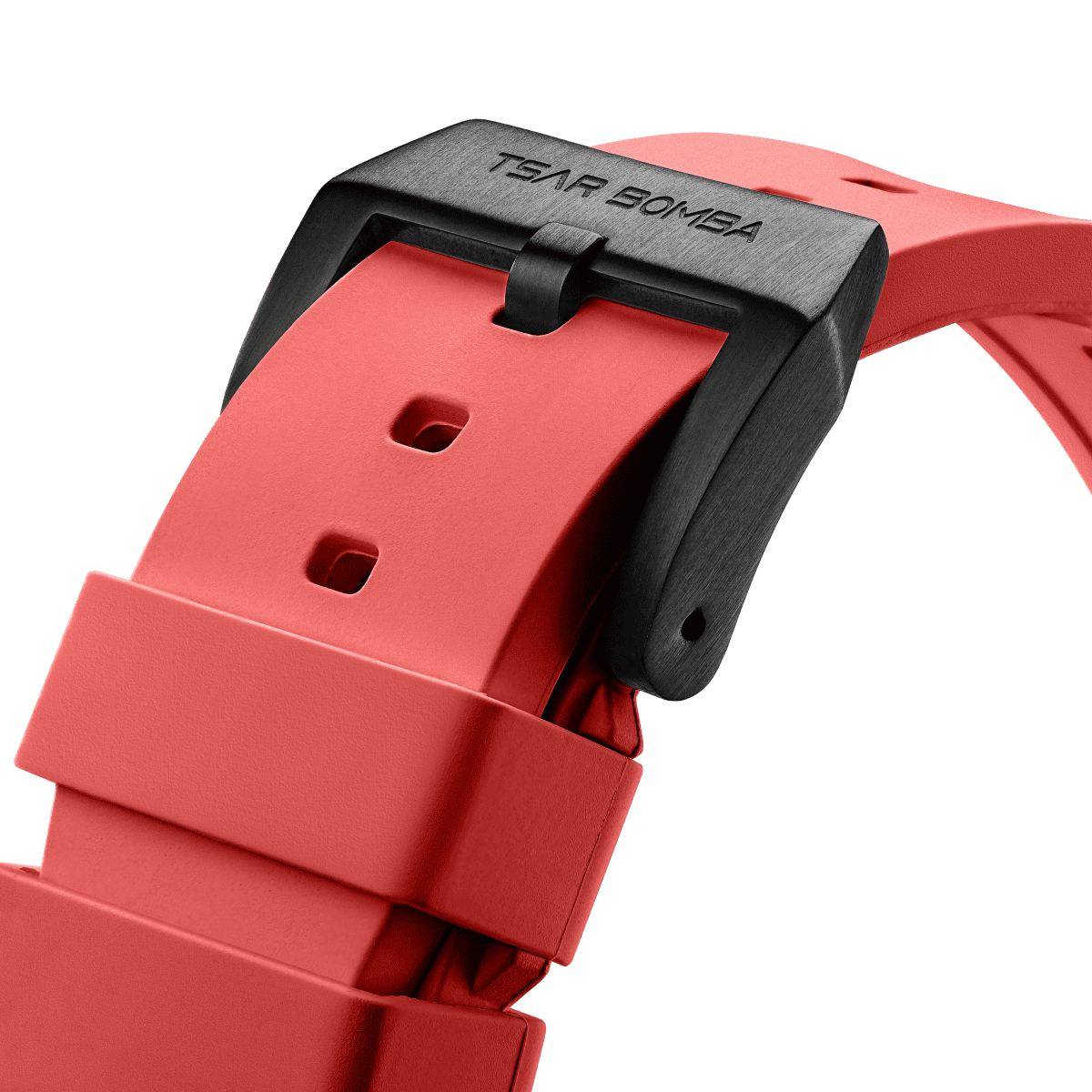 TSAR BOMBA Dark Matter Interchangeable Watch Strap With Clasp