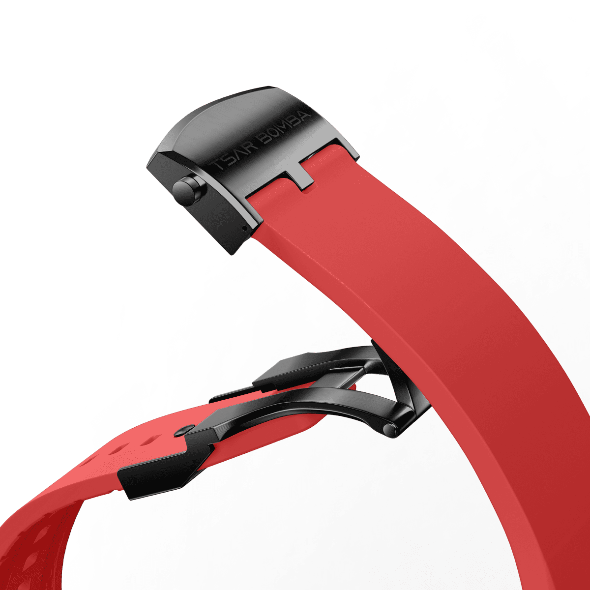 TSAR BOMBA Dark Matter Interchangeable Watch Strap With Clasp