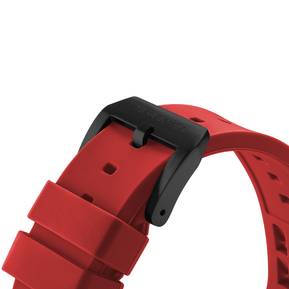 Tsarbomba TB8210 and TB8211 Replacement Watch Strap Quick-Release Fluororubber