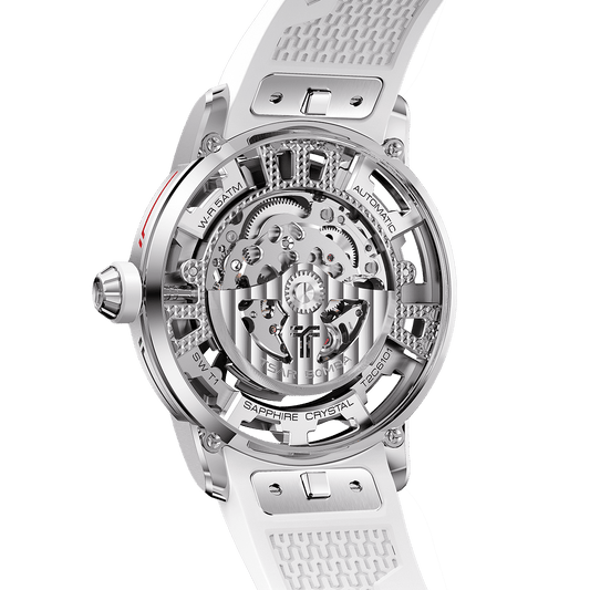 Tsarbomba Skunk Works T1 Men's Mechanical Watch Silicone Strap