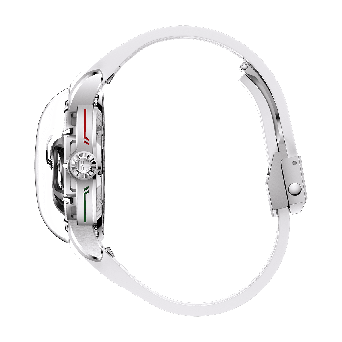 Tsarbomba Skunk Works T1 Men's Mechanical Watch Silicone Strap