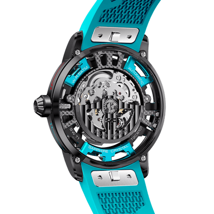 Tsarbomba Skunk Works T1 Men's Mechanical Watch Silicone Strap