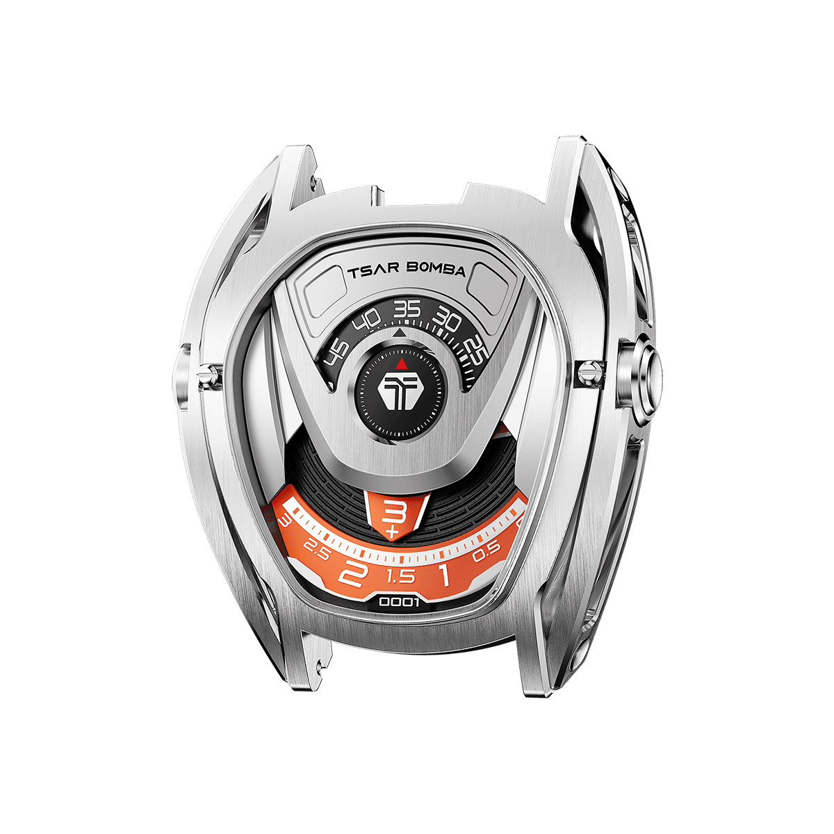 Tsarbomba Reactor Interchangeable Watch Head Stainless Steel Case