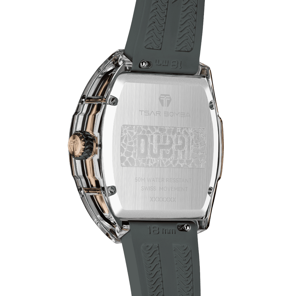 Tsar Bomba Nucleus Femme 2-TB8219 Women's Watch Transparent Case