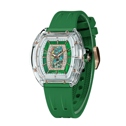 Tsar Bomba Nucleus Femme 2-TB8219 Women's Watch Transparent Case