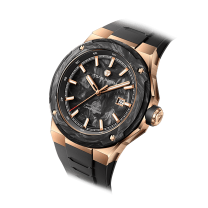 Tsarbomba Electron-Carbon-X II Mechanical Watch Carbon Fiber Dial