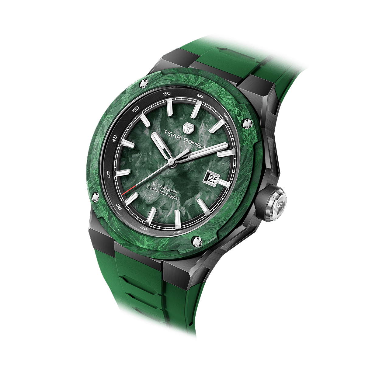 Tsarbomba Electron-Carbon-X II Mechanical Watch Carbon Fiber Dial