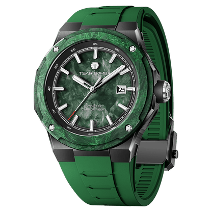 Tsarbomba Electron-Carbon-X II Mechanical Watch Carbon Fiber Dial