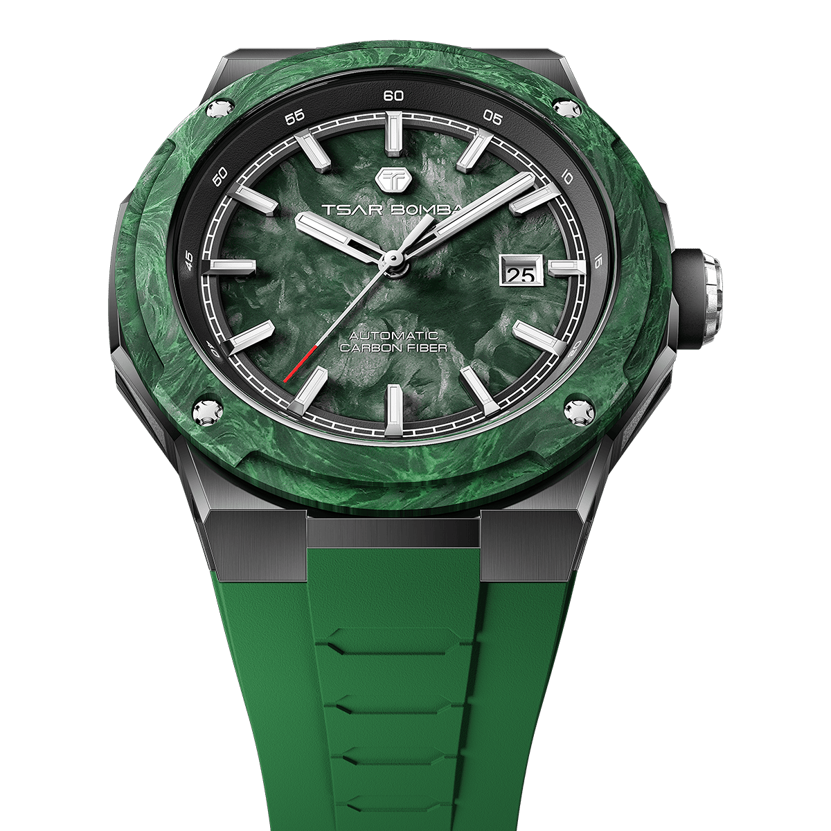 Tsarbomba Electron-Carbon-X II Mechanical Watch Carbon Fiber Dial