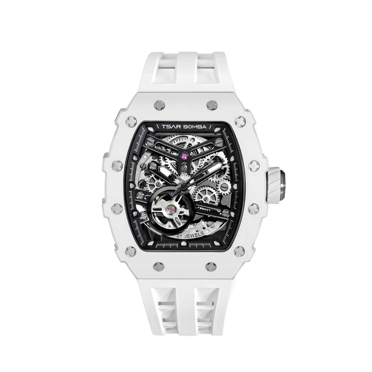 Tsar Bomba TB8208C Elemental Automatic Luxury Ceramic Watch