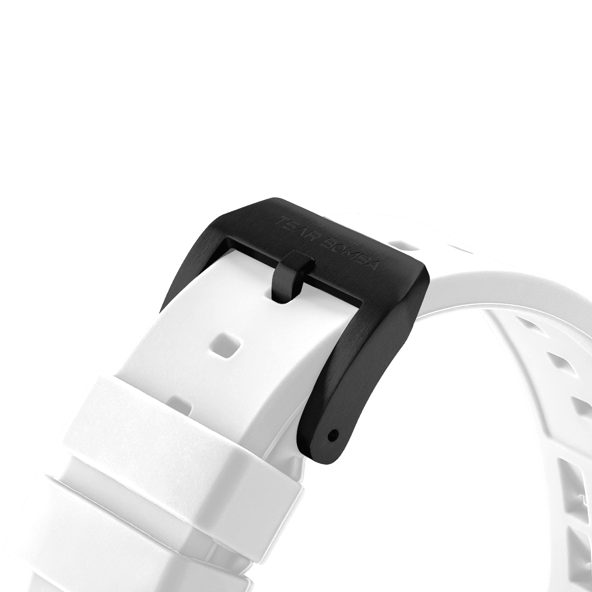 Tsarbomba TB8210 and TB8211 Replacement Watch Strap Quick-Release Fluororubber