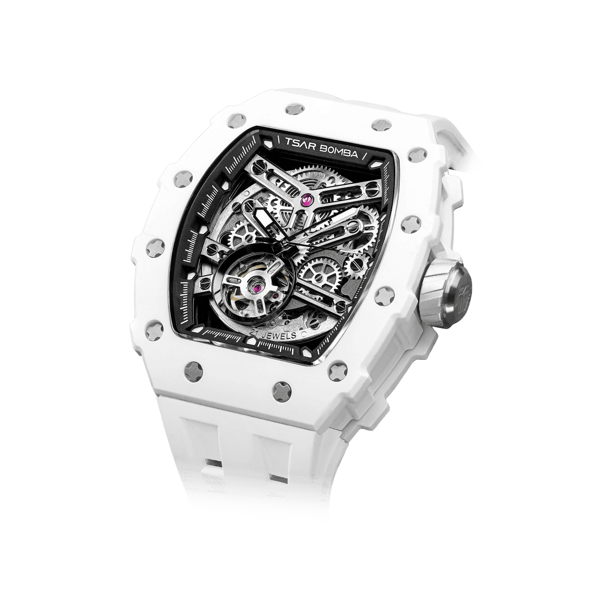 Tsar Bomba TB8208C Elemental Automatic Luxury Ceramic Watch