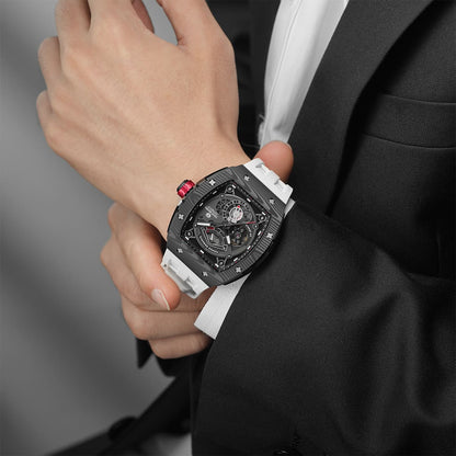 Tsarbomba Elemental TB8210CF Mechanical Carbon Fiber Watch