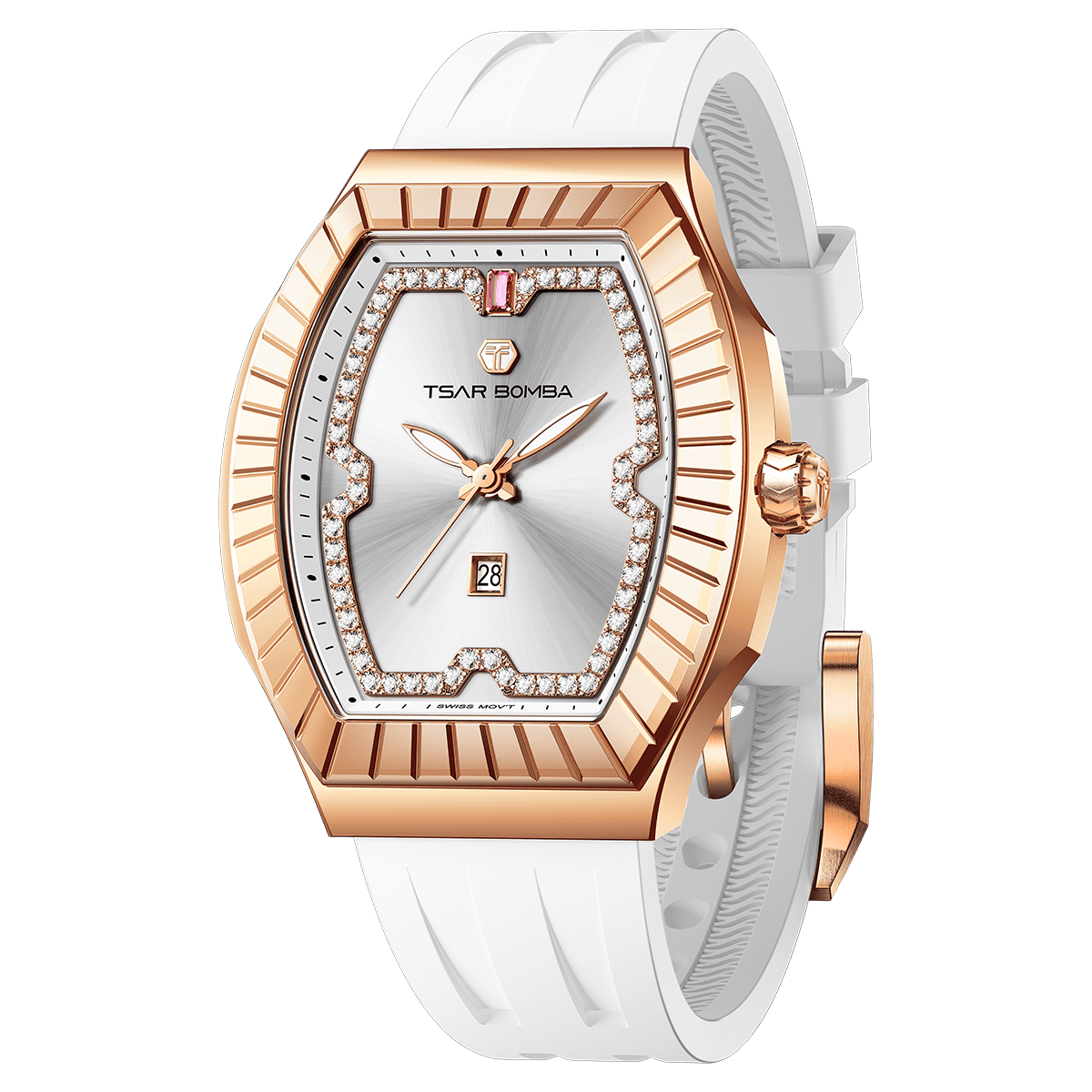 Tsarbomba Nucleus Femme 04 Women's Stainless Steel Analog Watch
