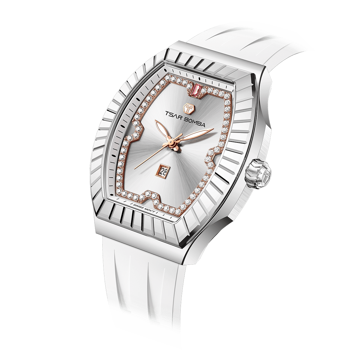 Tsarbomba Nucleus Femme 04 Women's Stainless Steel Analog Watch