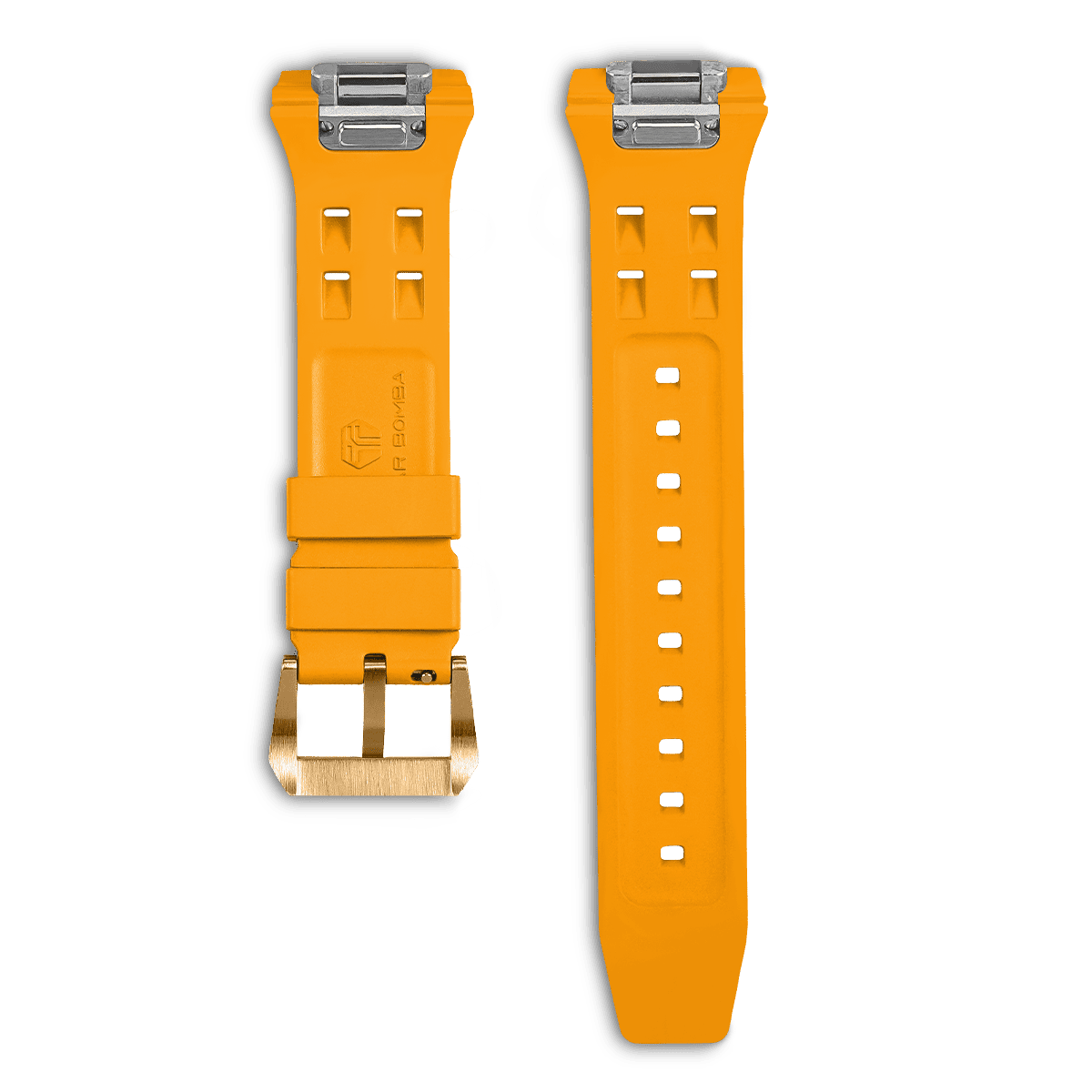 Tsarbomba Neutron Fluororubber Interchangeable Watch Strap for Daily Wear