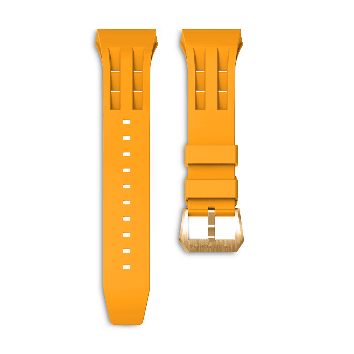 Tsarbomba Atomic Interchangeable Watch Strap Fluororubber Classic or Deployant Clasp