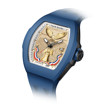 Tsarbomba Atomic Minuteman Edition Men's Mechanical Watch 3-in-1