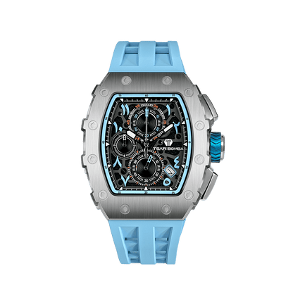 Tsarbomba Elemental TB8204Q Stainless Steel Quartz Chronograph Watch