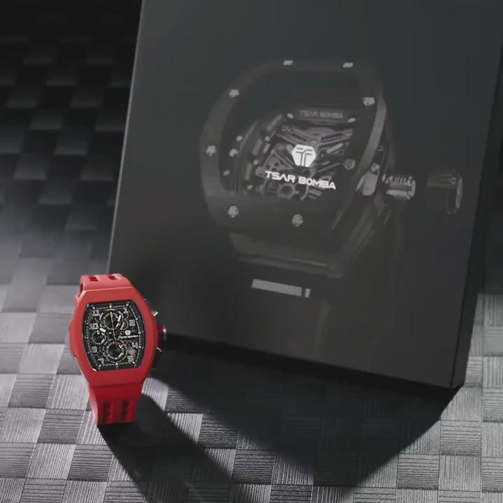 Tsarbomba Atomic TB8214 2-in-1 Interchangeable Calendar Watch