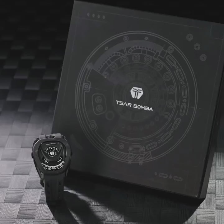 Tsarbomba Reactor TB8213 Automatic Mechanical Stainless Steel Watch